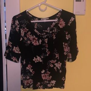 Floral, flowy blouse